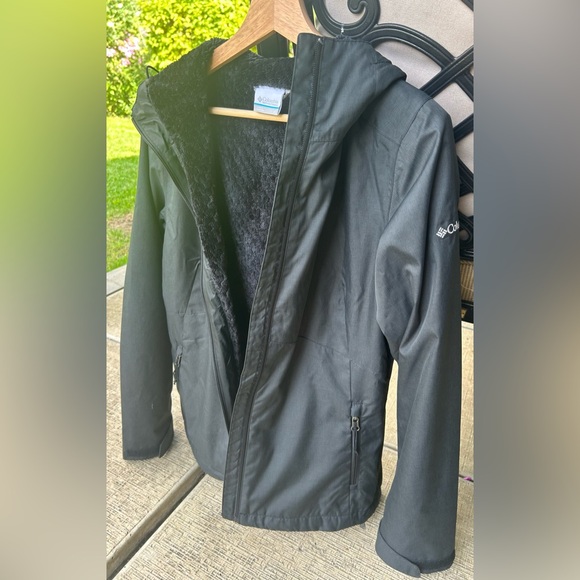 Columbia fleece lined soft shell jacket , women’s size XS - Picture 10 of 11